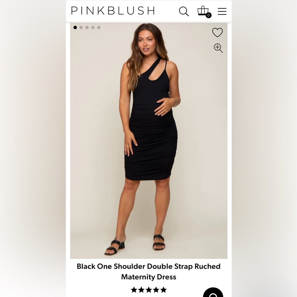 Black Maternity Dress